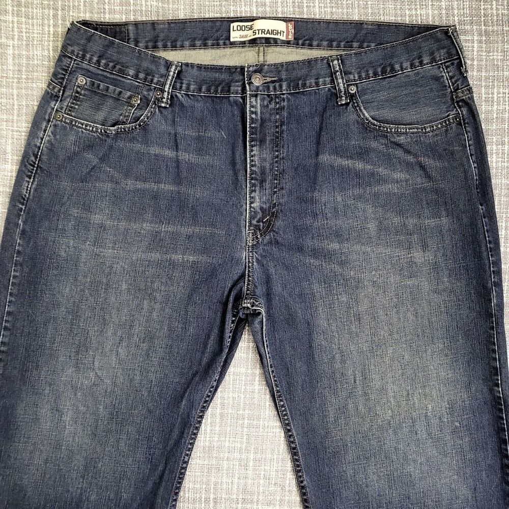 Levi's 569 Loose Straight Fit Jeans Med Wash Men's 42x30 (Act. 41x28)